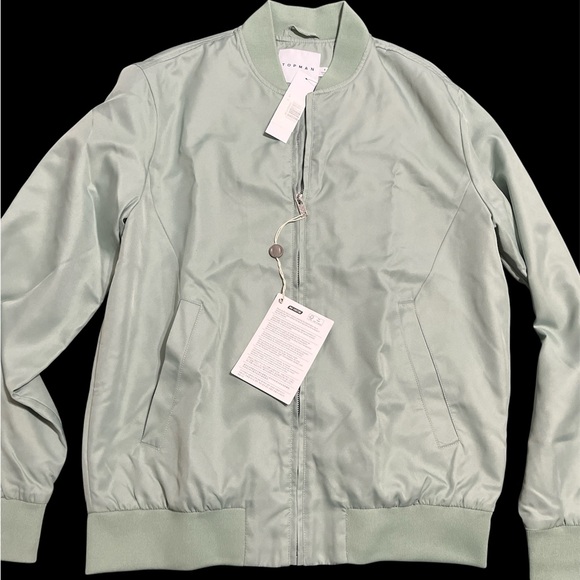 Topman Mint Green Lightweight Jacket - Picture 1 of 2